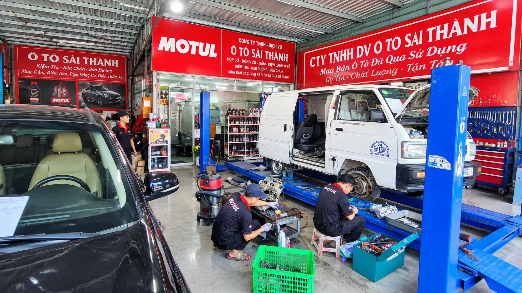 Tiểu tu – Trung tu – Đại tu