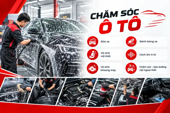Chăm sóc ô tô 