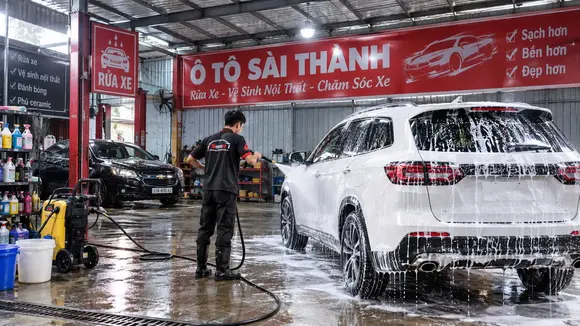 Rửa xe